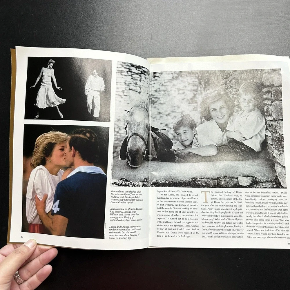 Vintage Time Princess Diana 1961-1997 Commemorative Limited Edition COA Magazine